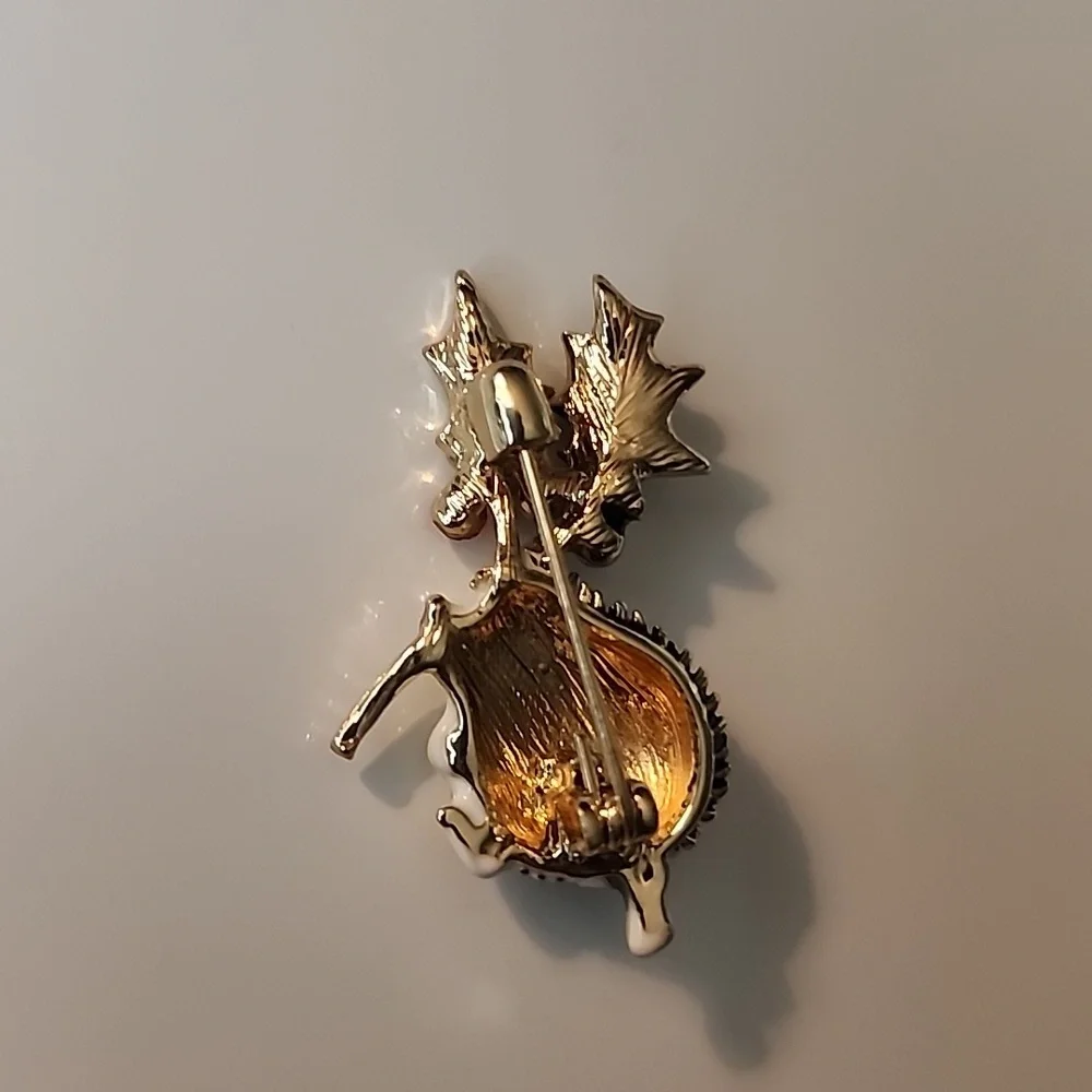 Holly Hedgehog BROOCH WHIMSY